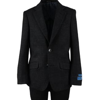 T.O. COLLECTION BOYS KNIT SLIM FIT BASIC STRETCH FASHION SUIT