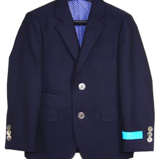 T.O. COLLECTION Boys SLIM & HUSKY Fit BIRDSEYE Blazer - 2335-7