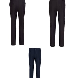 T.O. COLLECTION Mens Slim Fit FLEX Microfiber Blend Solid Color Dress Pants
