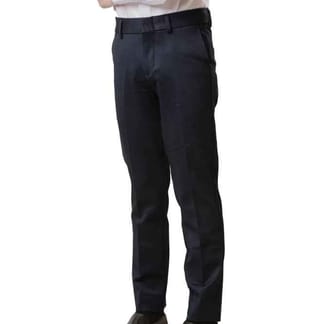 T.O. COLLECTION MENS SLIM FIT PINDOT NAVY PANTS - A78093-3