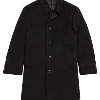 TALLIA Boys 3/4 Down And Wool Blend Button Coat