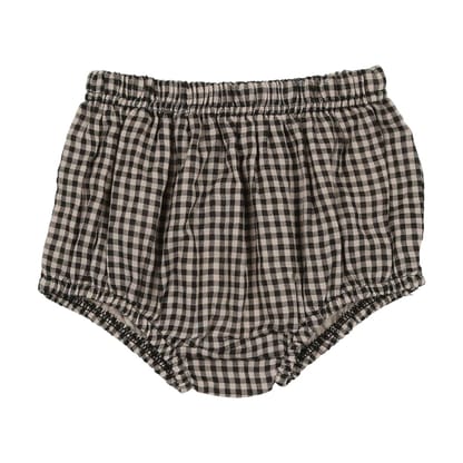 Analogie Gingham Suspender Romper - Bright Blue main image 0