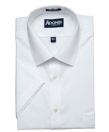 ADONIS Mens Short Sleeve Classic Fit Cotton Blend Chic Design Dress Shirt - Boytique % ADONIS Mens Short Sleeve Classic Fit Cotton Blend Chic Design Dress Shirt - Boytique %