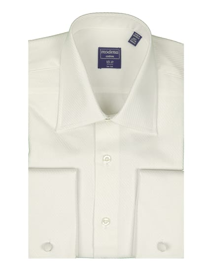 modena classic fit dress shirts Mens Cotton Blend Purple Striped French Cuff Classic Fit Dress Shirt, 17 / 36/37