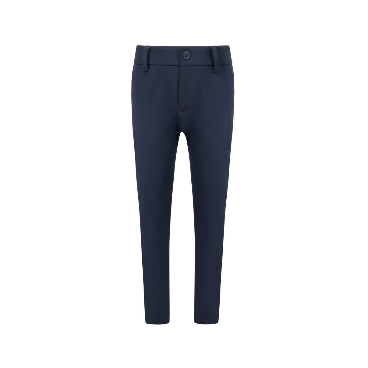 slim fit dress slacks Men's Blue Slim Fit Dress Pants main image 0