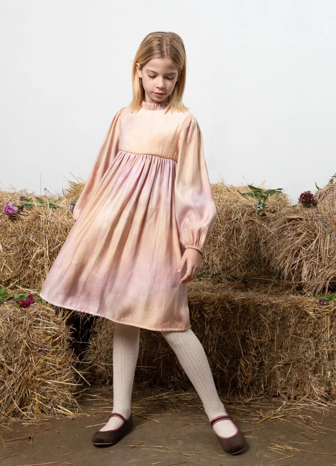 Bebe Organic Annice Dress  Strawberry Field main image 1