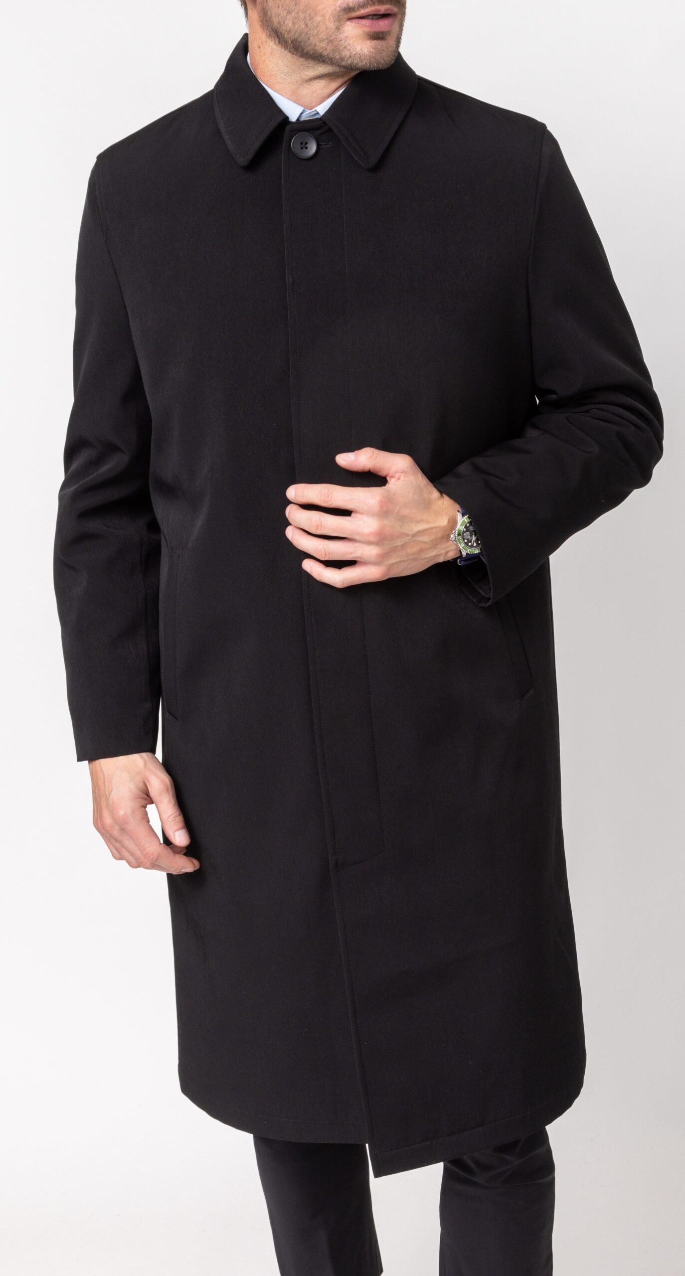 HART SCHAFFNER MARX MENS JOSHUA FULL LENGTH HOODED RAINCOAT