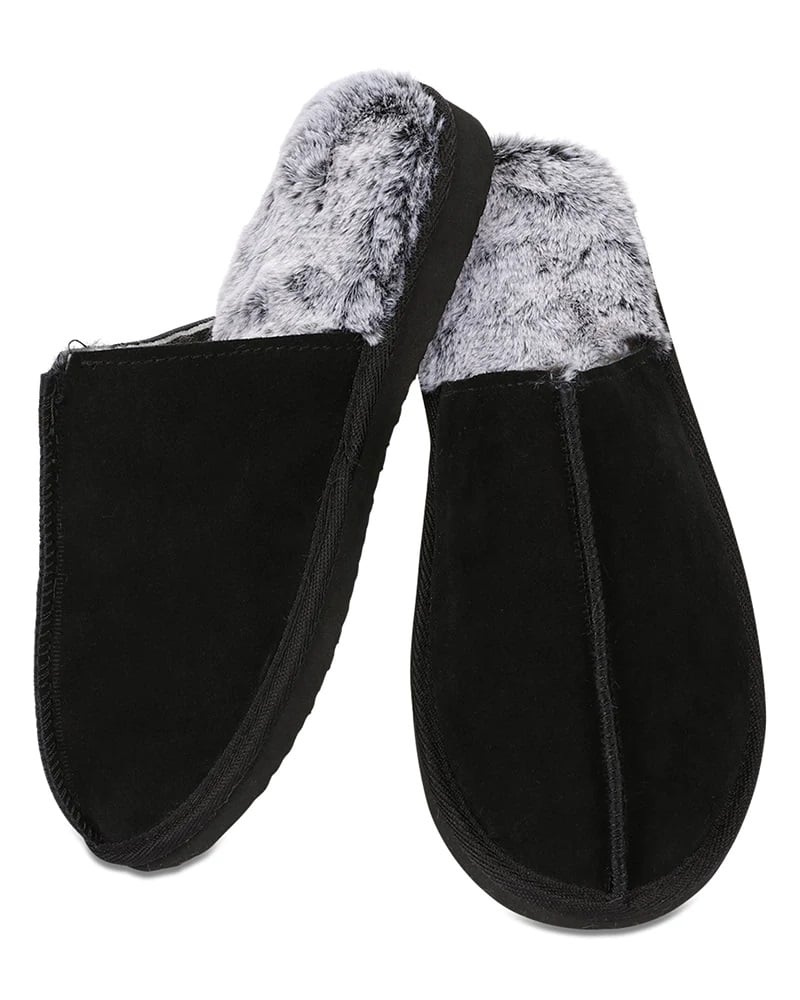 mens memory foam slippers